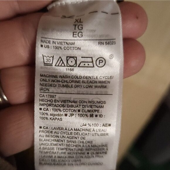 Old Navy Gold V Neck Tunic Sweater XL - Picture 5 of 5